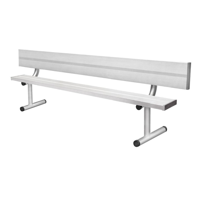 Gill Porter Portable Aluminum Bench with Back