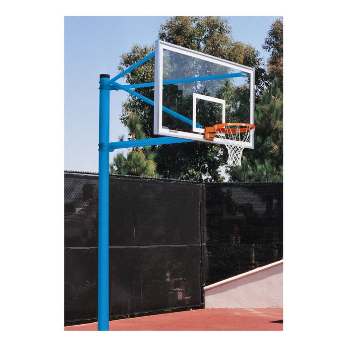 Gill Porter Ultimate Outdoor Basketball System Light Blue