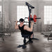 Body Solid Lat Machine GLM85 angle view