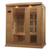 Golden Designs Maxxus Low EMF FAR Infrared Sauna Canadian Hemlock - MX-K306-01