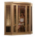 Golden Designs Maxxus Low EMF FAR Infrared Sauna Canadian Hemlock - MX-K356-01