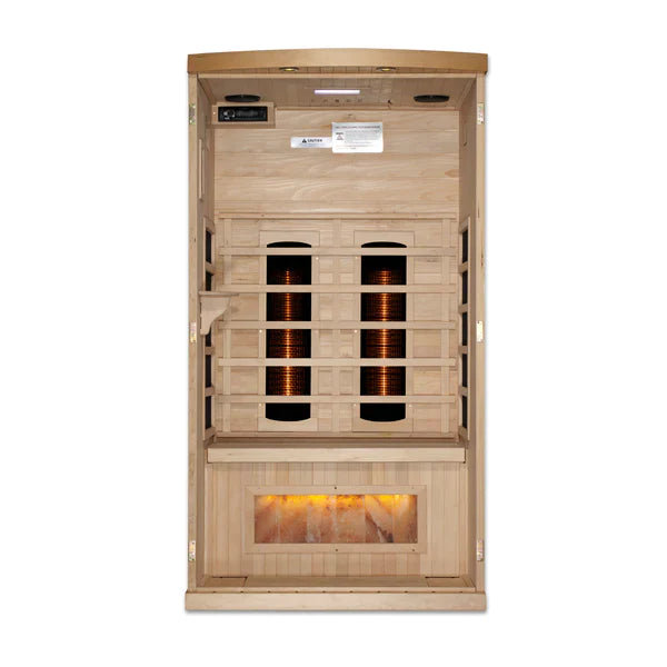 Golden Designs 1-2-Person Reserve Edition Full Spectrum Pure Tech Near Zero Emf Far Infrared Sauna