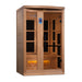 Golden Designs 2-Person Hotel Edition Full Spectrum Pure Tech Near Zero Emf Far Infrared Sauna With