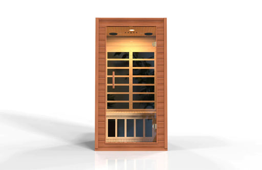 Golden Designs Dynamic Avila 1-2-Person Low Emf Far Infrared Sauna - Dyn-6103-01 Saunas