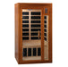 Golden Designs Dynamic Barcelona Elite 1-2-Person Ultra Low Emf (Under 3Mg) Far Infrared Sauna -