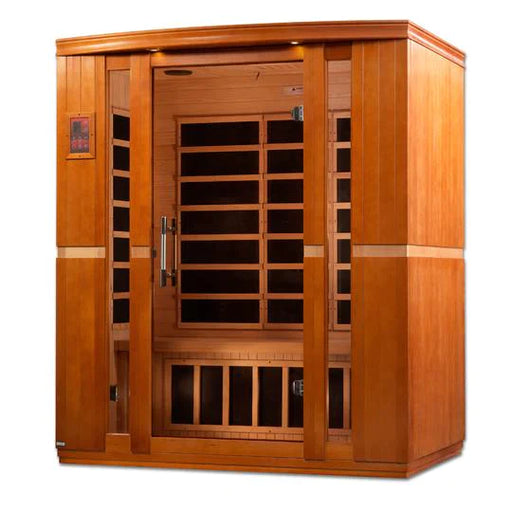 Golden Designs Dynamic Bellagio 3-Person Low Emf (Under 8Mg) Far Infrared Sauna - Dyn-6306-02 Saunas