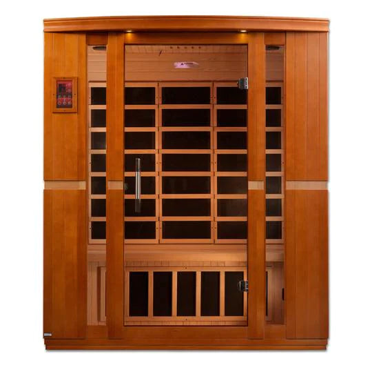 Golden Designs Dynamic Bellagio 3-Person Low Emf (Under 8Mg) Far Infrared Sauna - Dyn-6306-02 Saunas