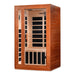 Golden Designs Dynamic Cordoba 2-Person Low Emf Far Infrared Sauna Canadian Hemlock - Dyn-6203-01