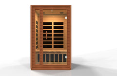 Golden Designs Dynamic Cordoba Elite 2-person Ultra Low EMF FAR Infrared Sauna - DYN-6203-01 Elite