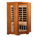 Golden Designs Dynamic Heming Elite 2-Person Corner Ultra Low Emf (Under 3Mg) Far Infrared Sauna -