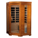 Golden Designs Dynamic Heming Elite 2-Person Corner Ultra Low Emf (Under 3Mg) Far Infrared Sauna -