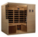 Golden Designs Dynamic La Sagrada 6-Person Ultra Low Emf (Under 3Mg) Far Infrared Sauna -