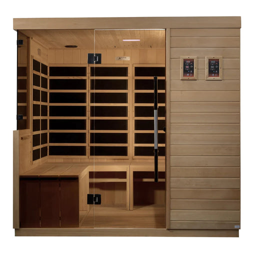 Golden Designs Dynamic La Sagrada 6-Person Ultra Low Emf (Under 3Mg) Far Infrared Sauna -