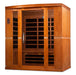 Golden Designs Dynamic Low EMF Far Infrared Sauna Bergamo Edition - DYN-6440-01