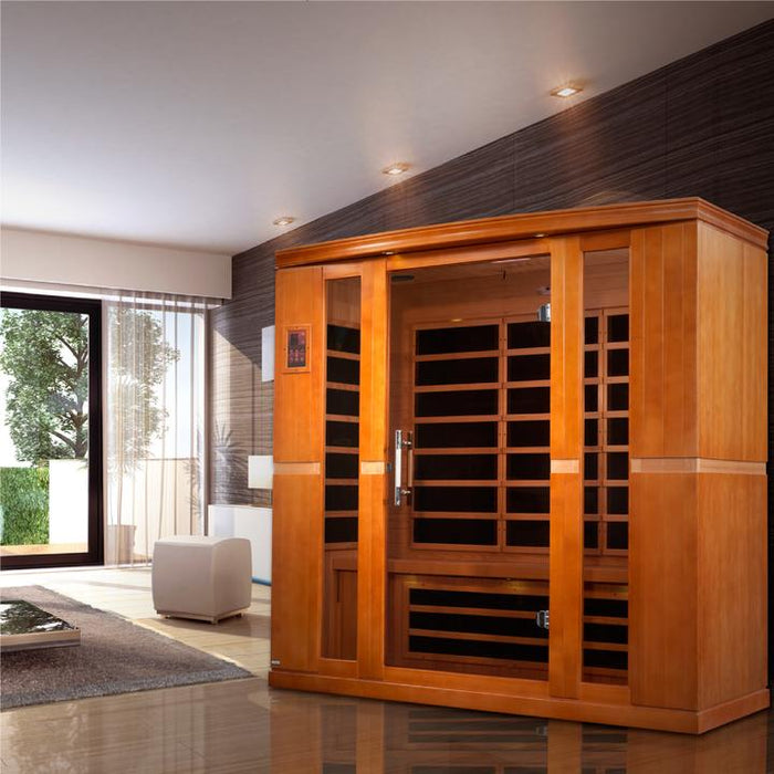 Golden Designs Dynamic Low EMF Far Infrared Sauna Bergamo Edition - DYN-6440-01