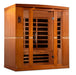 Golden Designs Dynamic Low EMF Far Infrared Sauna Bergamo Edition - DYN-6440-01