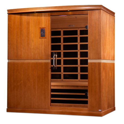 Golden Designs Dynamic Low EMF Far Infrared Sauna Grande Madrid Edition - DYN-6410-01 - PrimeFair