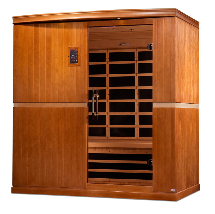 Golden Designs Dynamic Low EMF Far Infrared Sauna Grande Madrid Edition - DYN-6410-01 - PrimeFair
