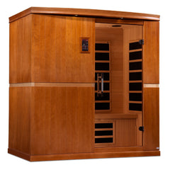 Golden Designs Dynamic Low EMF Far Infrared Sauna Grande Madrid Edition - DYN-6410-01