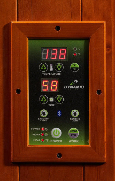 Golden Designs Dynamic Low EMF Far Infrared Sauna Heming Edition - DYN-6225-02