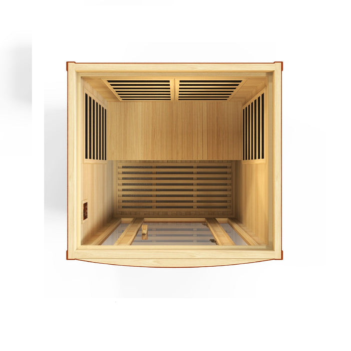 Golden Designs Dynamic Low EMF Far Infrared Sauna San Marino Edition - DYN-6206-01