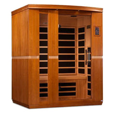 Golden Designs Dynamic Lugano 3-person Low EMF FAR Infrared Sauna - DYN-6336-02