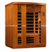 Golden Designs Dynamic Lugano 3-Person Low Emf Far Infrared Sauna - Dyn-6336-02 Saunas