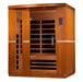 Golden Designs Dynamic Lugano 3-Person Low Emf Far Infrared Sauna - Dyn-6336-02 Saunas