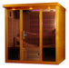 Golden Designs Dynamic Monaco 6-Person Ultra Low Emf (Under 3Mg) Far Infrared Sauna - Dyn-6996-01