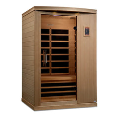 Golden Designs Dynamic Venice Elite 2-person Ultra Low EMF (Under 3MG) FAR Infrared Sauna - DYN-6210-01 Elite