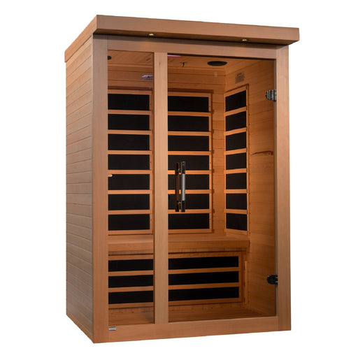 Golden Designs Llumeneres 2 Person Ultra Low EMF FAR Infrared Sauna - DYN-6215-02