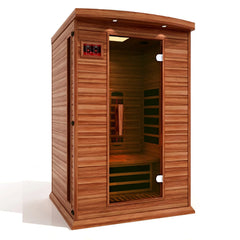 Golden Designs Maxxus 2 Person Full Spectrum Infrared Sauna Canadian Red Cedar MX-M206-01