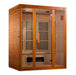 Golden Designs Maxxus Alpine Dual Tech 3 Person Corner Low Emf (Under 8Mg) Far Infrared Sauna