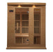 Golden Designs Maxxus 3-Person Near Zero Emf (Under 2Mg) Far Infrared Sauna Canadian Hemlock -