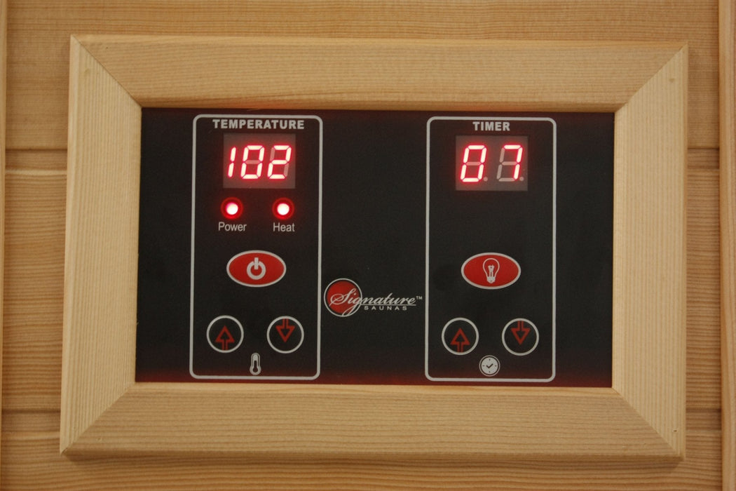 Golden Designs Maxxus "Cholet Edition" 2 Person Near Zero EMF FAR Infrared Sauna - Canadian Red Cedar