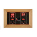 Golden Designs Maxxus Low EMF FAR Infrared Sauna Canadian Red Cedar - MX-K206-01 CED