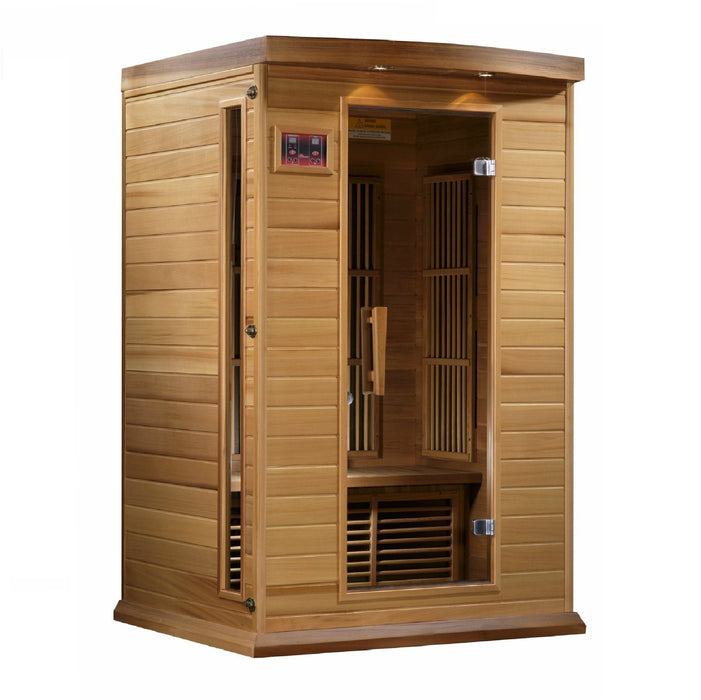 Golden Designs Maxxus Low EMF FAR Infrared Sauna Canadian Red Cedar - MX-K206-01 CED