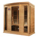 Golden Designs Maxxus 4 Person Low EMF FAR Infrared Sauna Canadian Red Cedar - MX-K406-01 CED