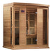 Golden Designs Maxxus 4 Person Low EMF FAR Infrared Sauna Canadian Red Cedar - MX-K406-01 CED