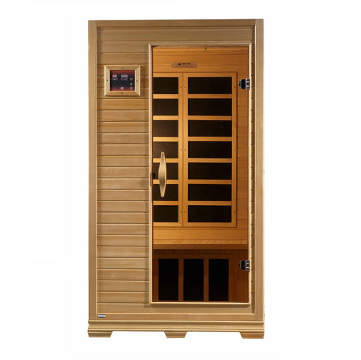 Golden Designs "Studio Elite" 1-2 Person PureTech Near Zero Far Infrared Sauna - GDI-6109-01 Elite - PrimeFair