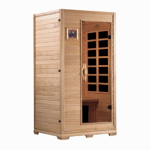 Golden Designs "Studio Elite" 1-2 Person PureTech Near Zero Far Infrared Sauna - GDI-6109-01 Elite - PrimeFair