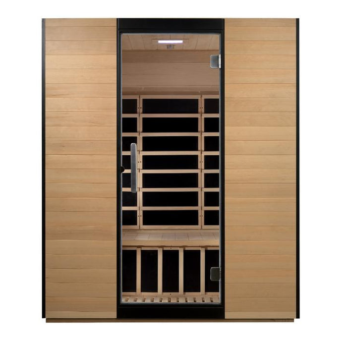 Golden Designs Dynamic Valencia 3 Person Ultra Low EMF FAR Infrared Sauna - DYN-6326-01 - PrimeFair
