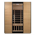 Golden Designs Dynamic Valencia 3 Person Ultra Low EMF FAR Infrared Sauna - DYN-6326-01 - PrimeFair