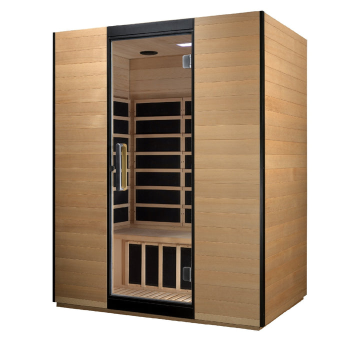 Golden Designs Dynamic Valencia 3 Person Ultra Low EMF FAR Infrared Sauna - DYN-6326-01 - PrimeFair