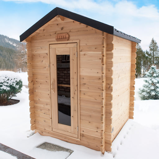 Dundalk Granby cabin sauna exterior