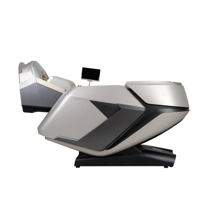 Osaki Ai Grand Duo 4D+4D – SL headrest and shoulder air-compression detail
