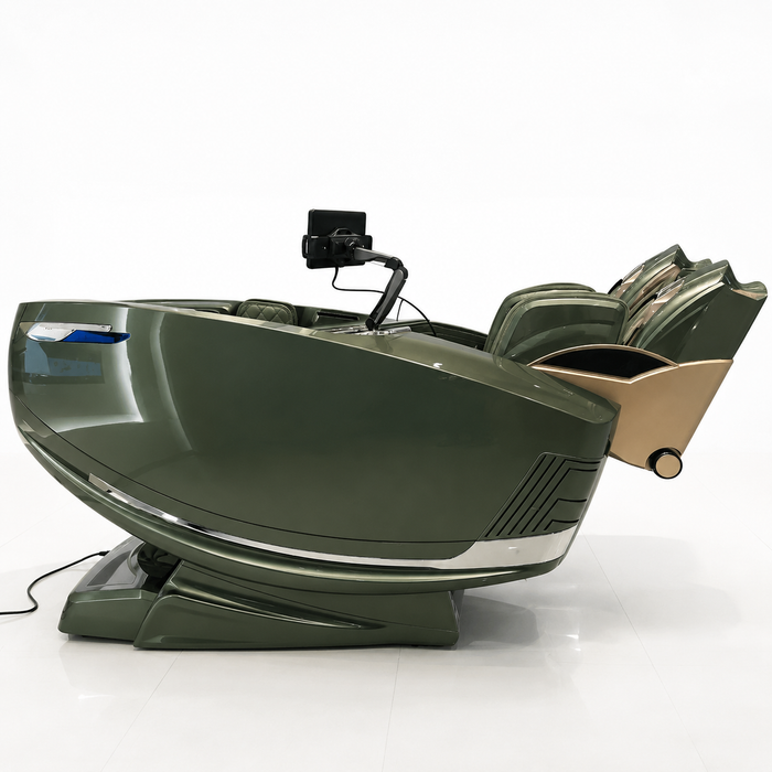 360 Massage Auren 4D recovery massage chair in Green