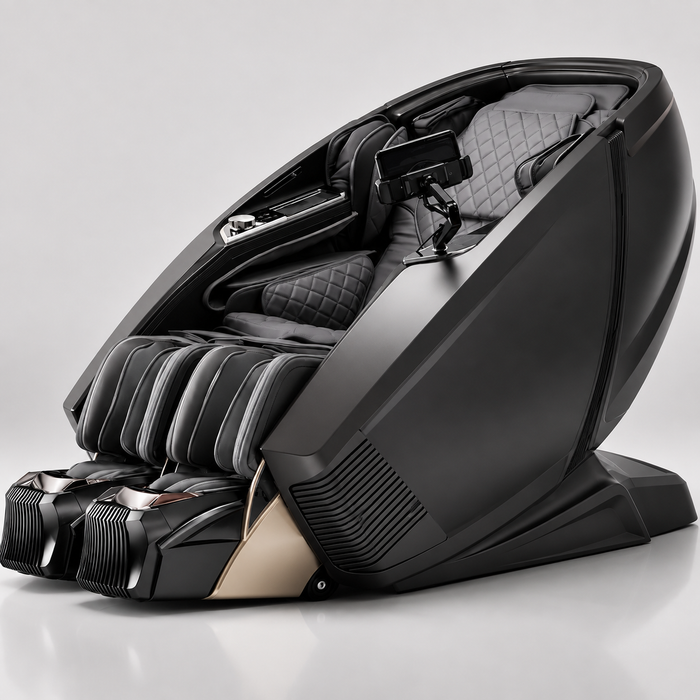 360 Massage Auren 4D recovery massage chair in Grey