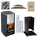 Harvia M3 SS MD FLK Pkg Wood-Burning Sauna Stove Package, 16.5kW