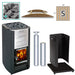 Harvia M3 SS SM FLK Pkg Wood-Burning Sauna Stove Package, 16.5kW